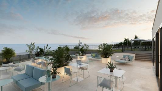 Venta de apartamentos con vistas al mar, a 250 metros de la playa en la Costa del Sol., 118 mt2, 3 habitaciones