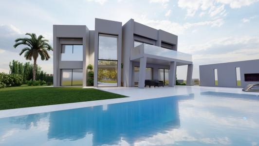 Proyecto de villa de alta gama, moderna y de estilo vanguardista en La Sabatera, Moraira, 365 mt2, 4 habitaciones