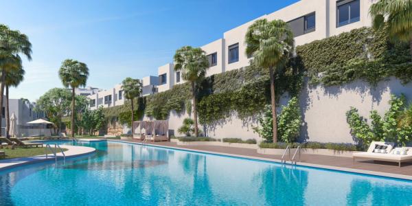 Adosado 4 DORMITORIOS con terraza y jardín en La Cala de Mijas a 800m de la Playa., 147 mt2, 4 habitaciones
