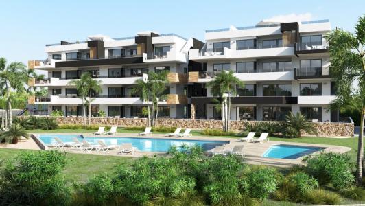 Apartamentos de lujo con piscina, gym, sauna y vistas al mar en Playa Flamenca, Orihuela Costa., 70 mt2, 2 habitaciones