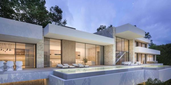 VILLA DE OBRA NUEVA EN MORAIRA, 692 mt2, 5 habitaciones