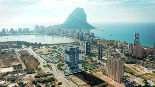 Apartamento duplex con vistas al mar en Calpe, 126 mt2, 3 habitaciones