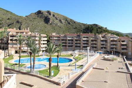 FABULOSO ÁTICO CON VISTAS AL MAR EN URBANIZACIÓN PRIVADA BAHIA PARK., 110 mt2, 3 habitaciones