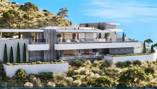 Villa de lujo a estrenar, 4 dormitorios, 5000 metros de parcela, en Benahavís, con vistas al mar, 678 mt2, 4 habitaciones