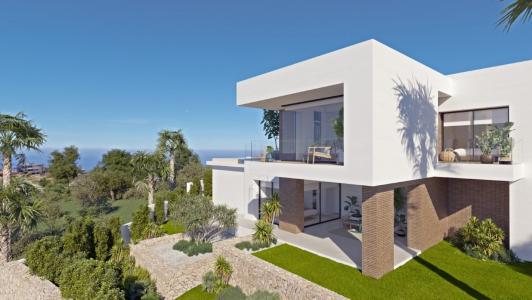 VILLA DE LUJO DE OBRA NUEVA EN CUMBRE DEL SOL, 615 mt2, 3 habitaciones