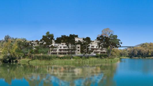 Espectacular apartamento en una zona muy selecta con vistas panorámicas a un precioso lago natural, 135 mt2, 3 habitaciones