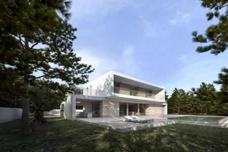 Moderna villa en Calpe con vistas al Peñon de Ifach, 430 mt2, 4 habitaciones